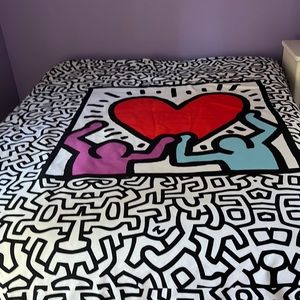 Keith Haring Duvet Cover